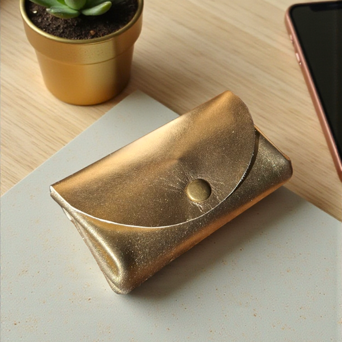 Cartera - Billetera Dorada